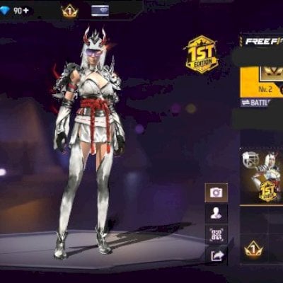 CONTA FF + LUAR SCARLATE + AMOR ETERNO + MOCHILA + 90 DIAMANTES (SEU EMAIL)