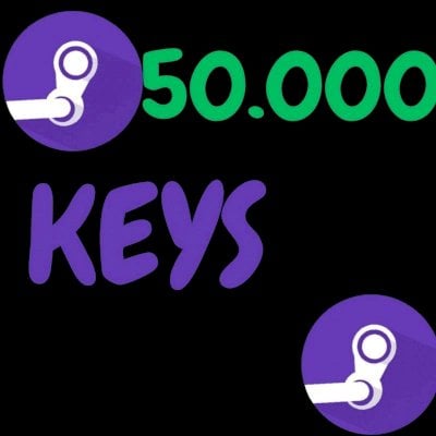 50.000 Keys Steam Podendo Funcionar Ou Não (VITALÍCIO)