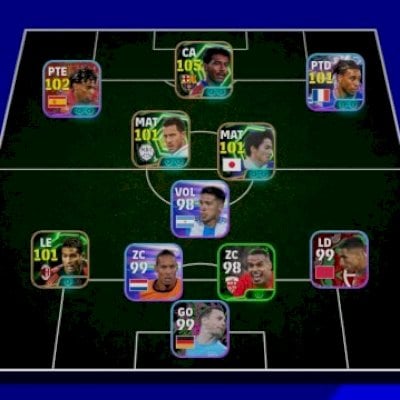 Conta de efootball com Romario