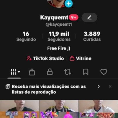 CONTA TIK TOK 11K DE SEGUIDORES!!
