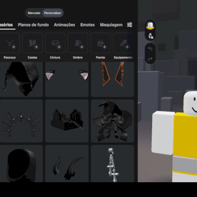 CONTA SO ROBLOX COM ITENS E ACESSÓRIOS!