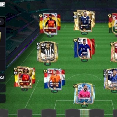 CONTA DE FC MOBILE GER 127/128 POTENCIAL 129