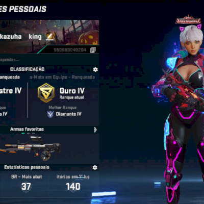 Conta blood Strike com bastantes skins, armas e itens