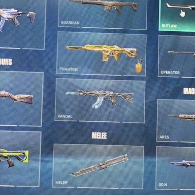 vendo conta valorant com 2 vandais, 1 phantom e 3 facas