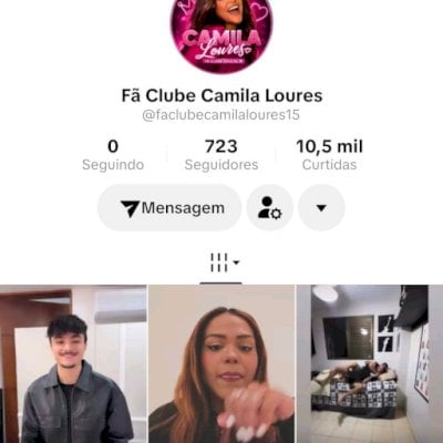 Vendo conta do tik Tok engajada