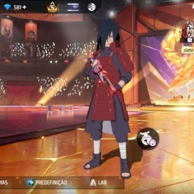 🚨 CONTA FF INSANA! Colecionador 4 ANGELICAIS + NARUTO + SUKUNA + UMP BOOYAH 🔥
