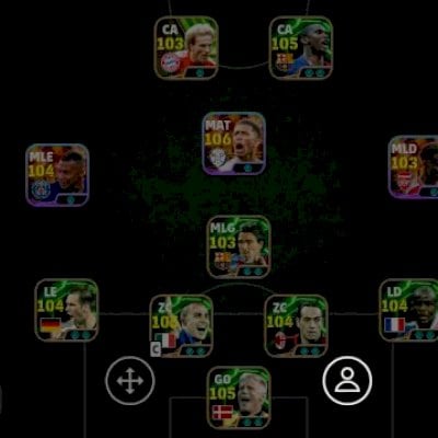 A Mais completa conta de Efootbal 2025 Mobile...