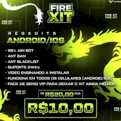 HACKS PARA FREE FIRE. ANDROID E IOS 100%HS