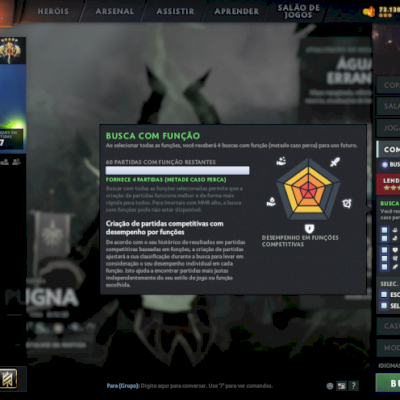 CONTA nova de DOTA 2 pronta pra Boost ou Gameplay, 7K Behavior, Lenda 5, 3.5K