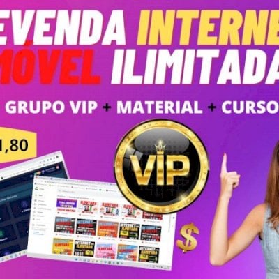 PAINEL REVENDA INTERNET ILIMITADA ( TODAS AS OPERADORAS )