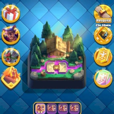 conta clash royale