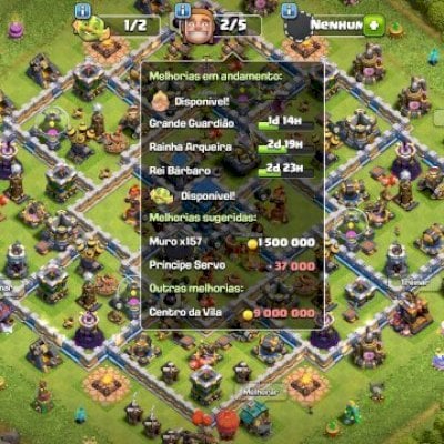 Conta COC cv12 full de 6 anos de jogo