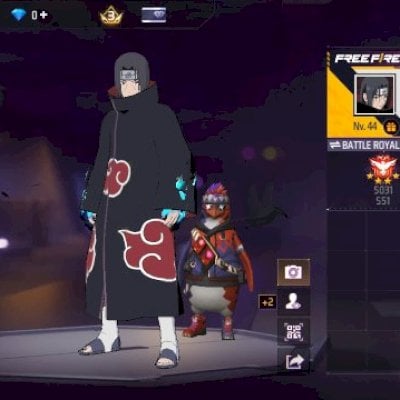 Vendo essa conta com Itachi e ela tem punho