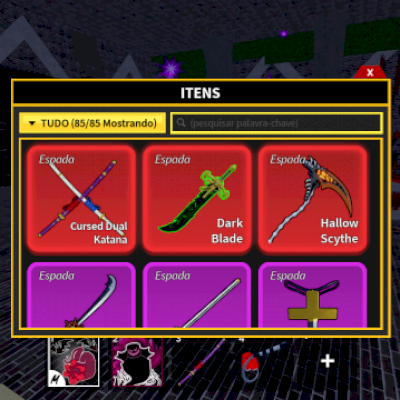 Conta de BLOX FRUTS