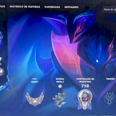 Conta Ouro Lvl 648