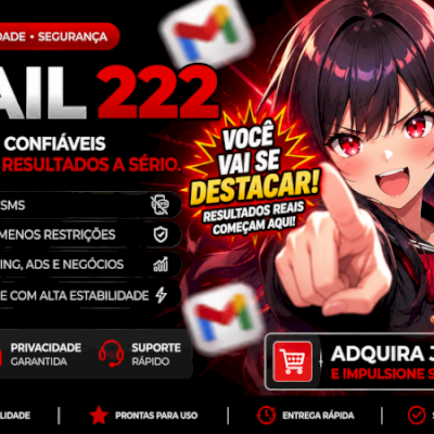 GMAIL BARATO | CONTAS PRONTAS PARA USO | ENTREGA AUTOMÁTICA