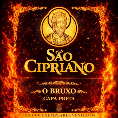 LIVRO SÃO CIPRIANO CAPA PRETA ORIGINAL