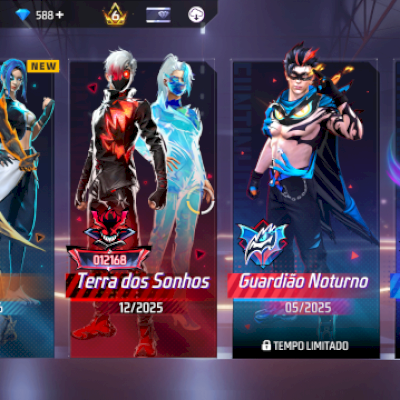 Conta de Free Fire Rara