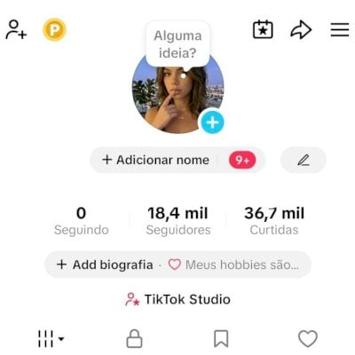 CONTA TIK TOK 18K DE SEGUIDORES E 36K DE CURTIDAS (MONETIZADA) (CONTAS TIK TOK)