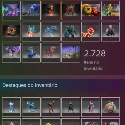 Conta De Dota 2, A Mais Completa Que Você Já Viu, Tem Tudo!!