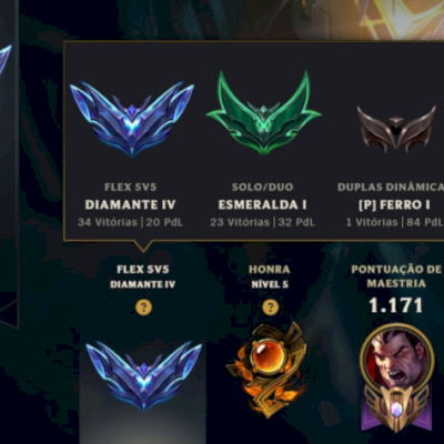 CONTA LEAGUE OF LEGENDS LVL 826 - 228 skins - FULL ACESSO
