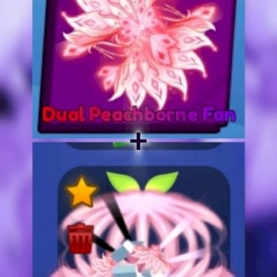 Dual Peachborne  Fan / Blade ball