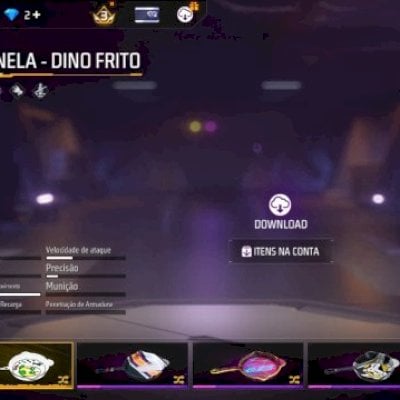 Conta com bandeiras e tudo mais