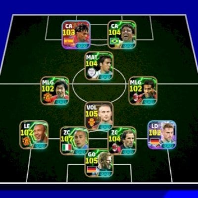 Conta de efootball intermediária