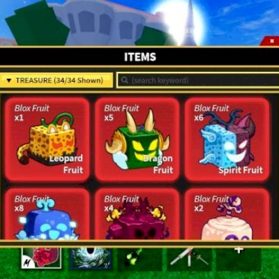 VENDO FRUTAS FISICAS / BLOX FRUITS
