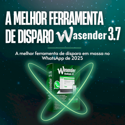 WA SENDER 2025 VERSÃO 3.7.0 ULTIMA ATUALIZAÇÃO _ Com revenda autorizada