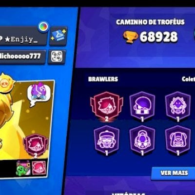 Conta de brawl stars de 2021