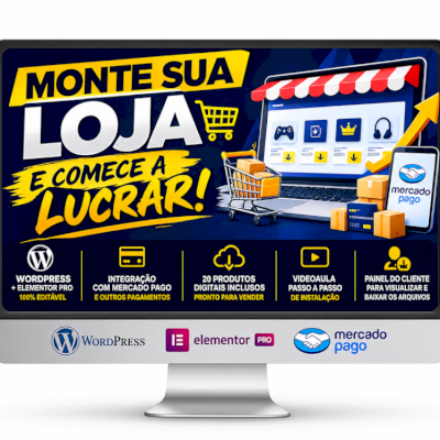 Script Loja Virtual Com 20 Produtos Digitais já lançado - MODELO ATUALIZADO!