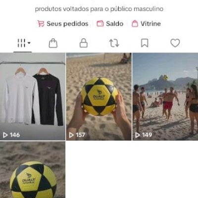 Conta tiktok shop