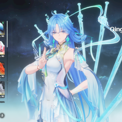 Wuthering Waves Qingxiao + Arma (19 Personagens limitados)