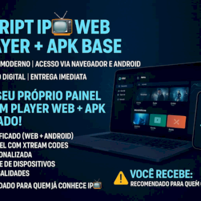 Script IP📺 Web Player + APK BASE