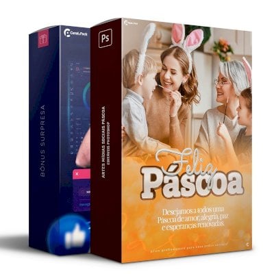 510 Artes PSD de Páscoa