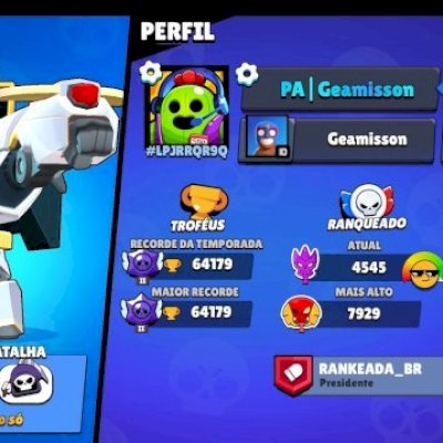 Brawl Stars: 60k + trofeus / Liga Lendária
