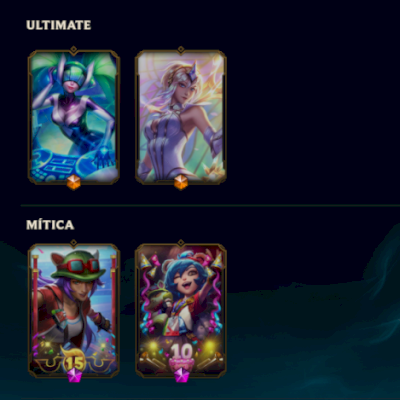LEAGUE OF LEGENDS 208 SKINS NIVEL 372 TODOS CAMPEOES UNRANKED