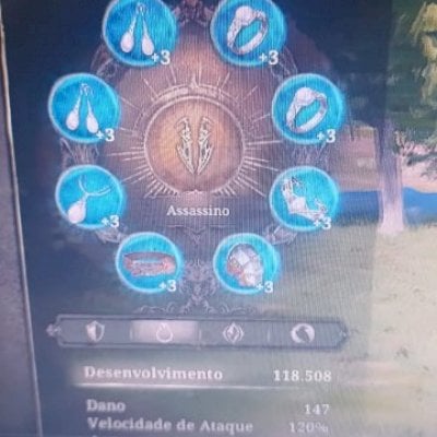 ASSASSINO - LVL 52 - 118K POWER - MONTARIA, VISUAL DE ARMA ÉPICO.