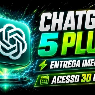 CHAT GPT 5 PLUS 30 DIAS DE SUPORTE (ENTREGA AUTOMATICA)