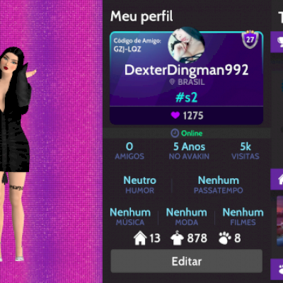 Conta avakin life