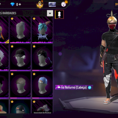 CONTA FREE FIRE COM RAGNAROK