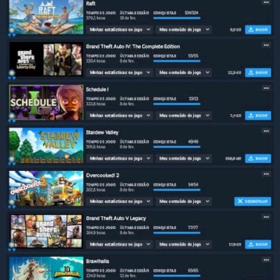 CONTA STEAM FULL ACESSO