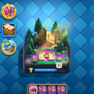 vendo conta de CLASH ROYALE, conta com mais de 10k de troféus.