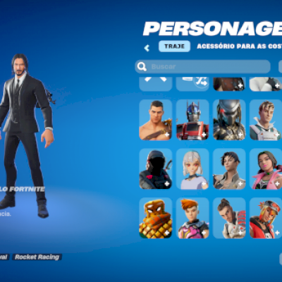 conta com john wick e exterminador