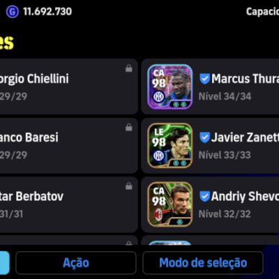 CONTA EFOOTBALL COM 12mil+ moedas