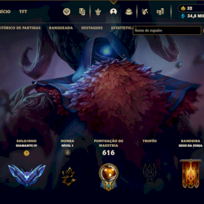 Conta Diamante em 2024 - Antiga - Todos os Champs - +700 skins