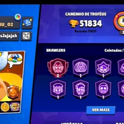 Conta de Brawl 51k Trofeus