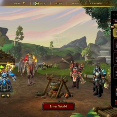 Conta Midnight, 5 personagens lvl 90, além de 9 tokens.
