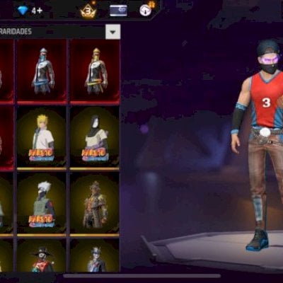 Conta rara de free fire muito boa